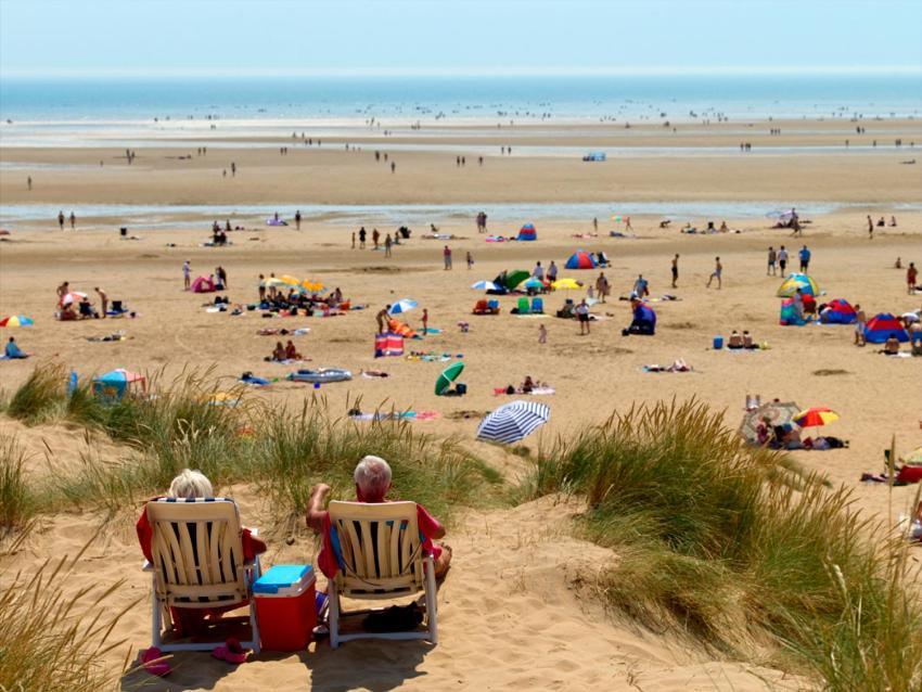 Big Skies Platinum Plus Holiday Home With Wifi, Netflix, Dishwasher, Decking Camber Esterno foto